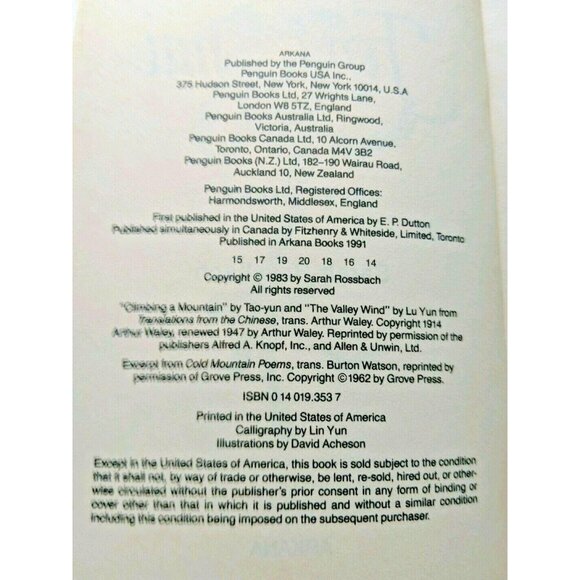 "Feng Shui: The Chinese Art Of Placement" By Sarah Rossbach Paperback Book - Picture 4 of 5